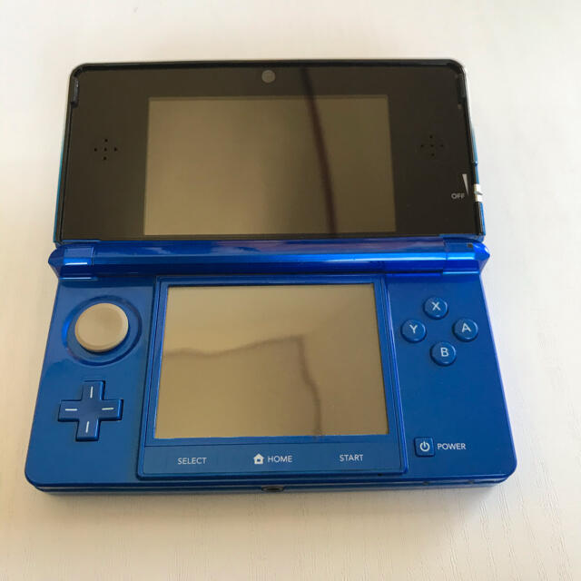 【美品】Nintendo 3DS 本体 コバルトブルー　ソフトセット