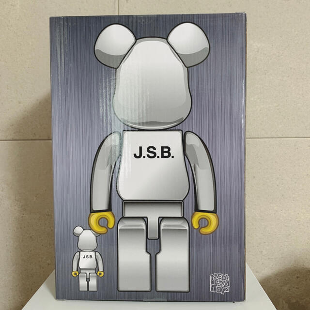 三代目 J Soul Brothers(サンダイメジェイソウルブラザーズ)の【新品未開封】BE@RBRICK x J.S.B 100% 400% JSB ハンドメイドのおもちゃ(フィギュア)の商品写真