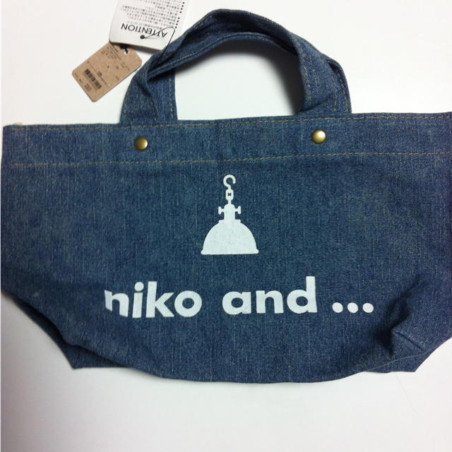 niko and...(ニコアンド)のniko and… ミニロゴトート レディースのバッグ(トートバッグ)の商品写真