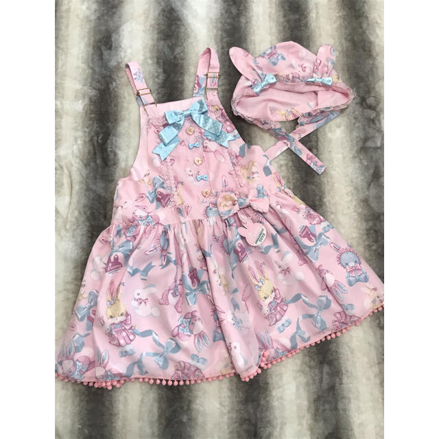 Angelic Pretty Moco moco Bunnysジャンパースカート