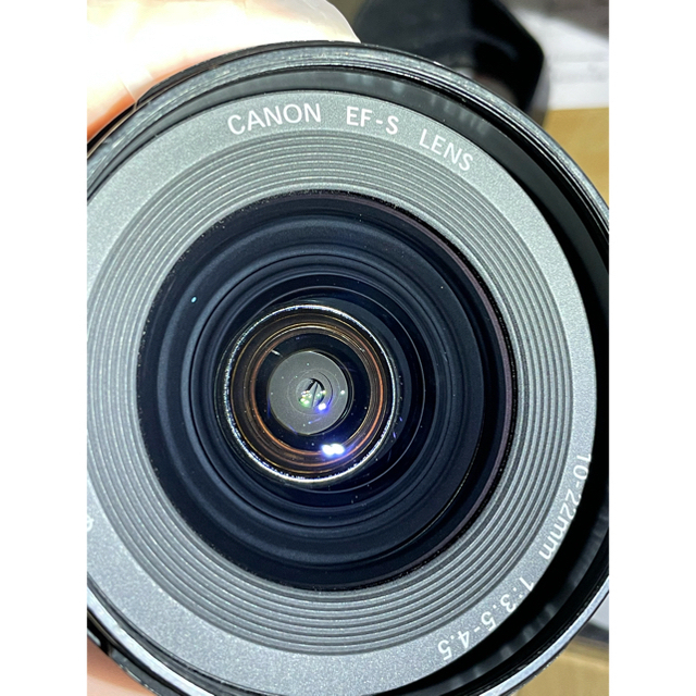 canon EF-S 10-22 純正フード付き