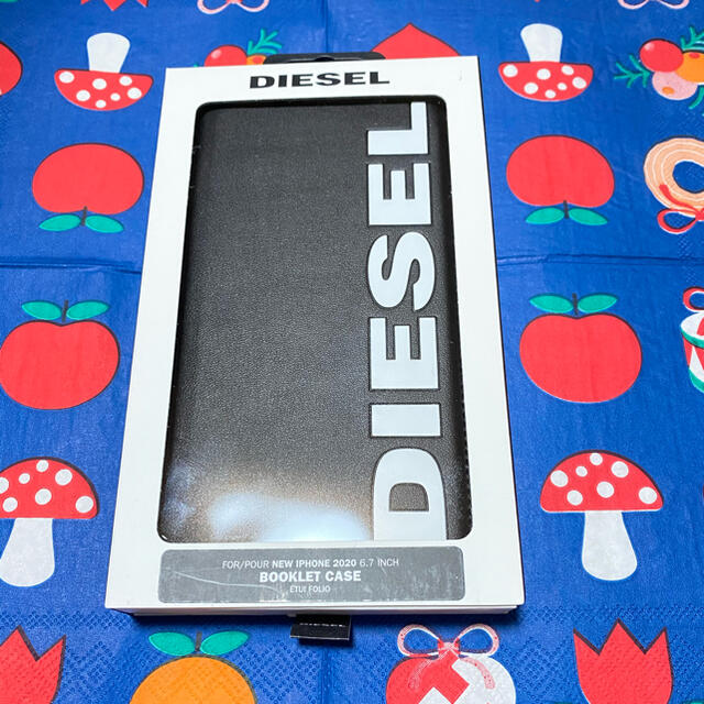 DIESEL(ディーゼル)の🟣【iPhone 12 ProMax】DIESEL 手帳ケース スマホ/家電/カメラのスマホアクセサリー(iPhoneケース)の商品写真