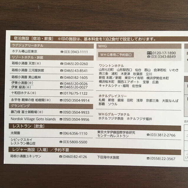 期限間近　藤田観光　株主優待　日帰り施設ご利用券　2枚　箱根小涌園ユネッサン チケットの施設利用券(その他)の商品写真