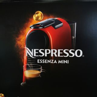 ネスレ(Nestle)のNESPRESSO ネスプレッソ　エッセンサ　ミニ ルビーレッド(エスプレッソマシン)