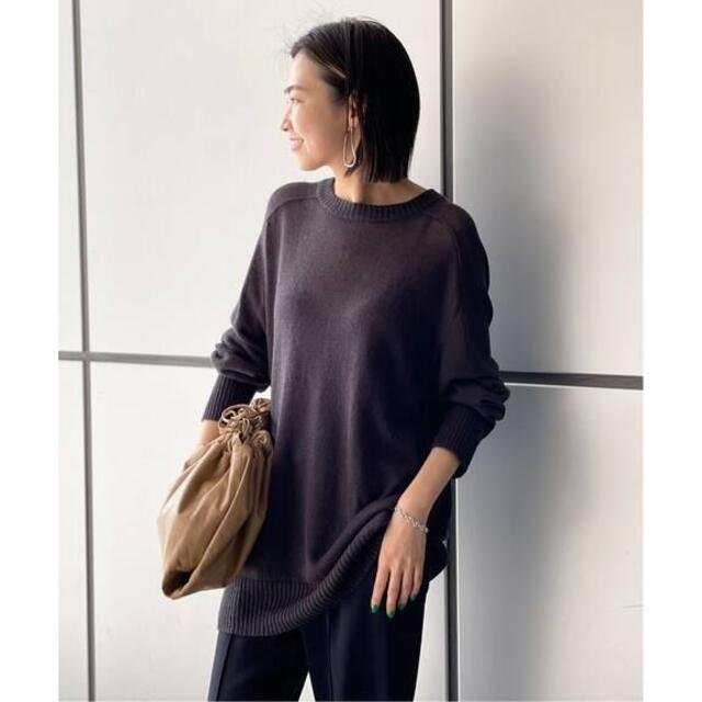 【第1位獲得!】 DEUXIEME CLASSE - モモ【HOPE/ホープ】リネンコットンクルーネックニット・新品 ニット/セーター 【第1位獲得!】 DEUXIEME CLASSE - モモ【HOPE/ホープ】リネンコットンクルーネックニット・新品 ニット/セーター