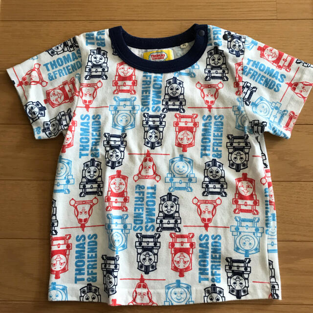 コストコ(コストコ)のトーマス オーバーオール 95 キッズ/ベビー/マタニティのキッズ服男の子用(90cm~)(パンツ/スパッツ)の商品写真