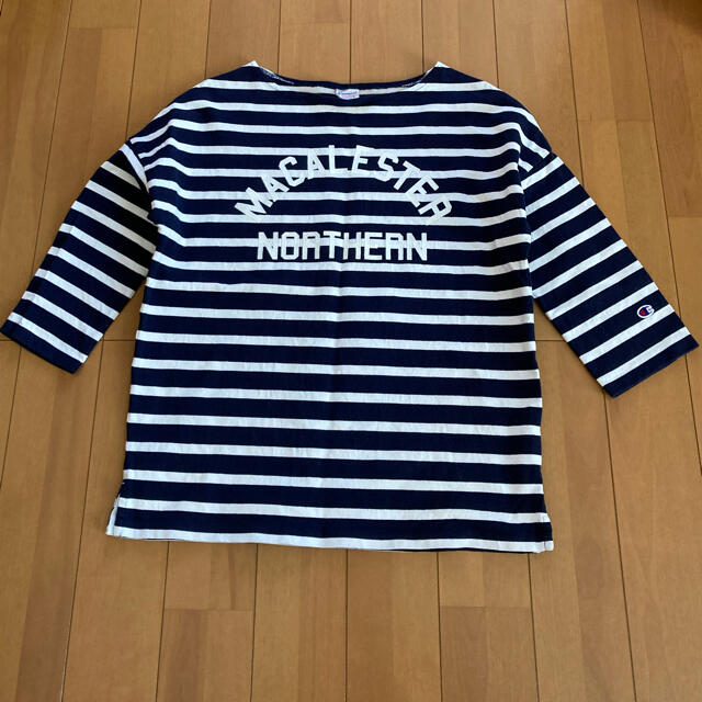 Champion(チャンピオン)の★かま様専用★人気 champion ボーダーカットソー レディースM  レディースのトップス(カットソー(長袖/七分))の商品写真