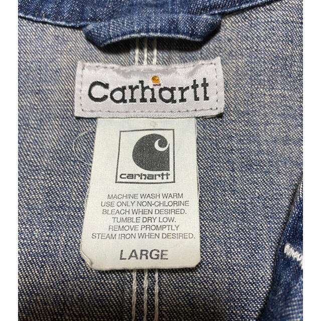 carhartt(カーハート)のcarhartt ジャケット メンズのジャケット/アウター(Gジャン/デニムジャケット)の商品写真