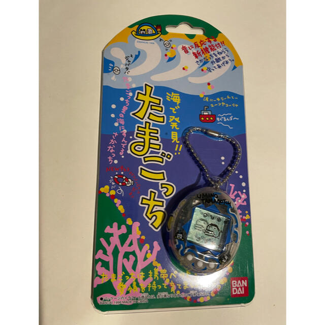 BANDAI - 【新品】海で発見 たまごっち クリア×ブルーの通販 by BANDAI - 【新品】海で発見 たまごっち クリア×ブルーの通販 by