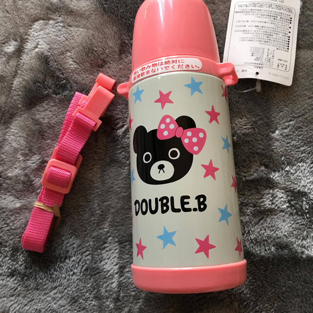 DOUBLE.B - ダブルビー ミキハウス新品水筒３３０ml の通販 by ひろ's ...