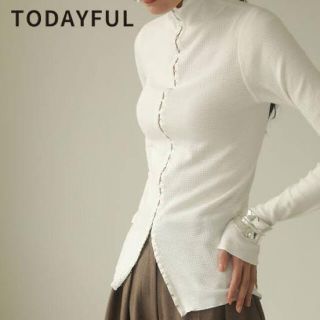 トゥデイフル(TODAYFUL)のTODAYFUL 2way Turtle Thermal(カットソー(長袖/七分))