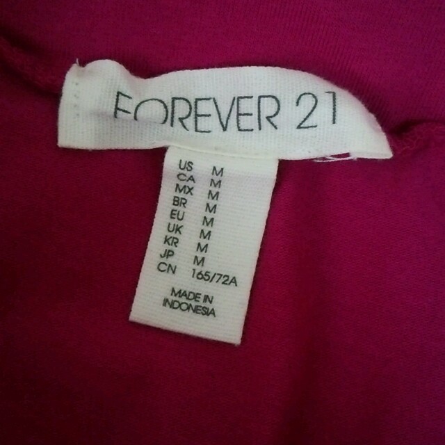 FOREVER 21(フォーエバートゥエンティーワン)のForever21 ピンクタイトミニスカート レディースのスカート(ミニスカート)の商品写真