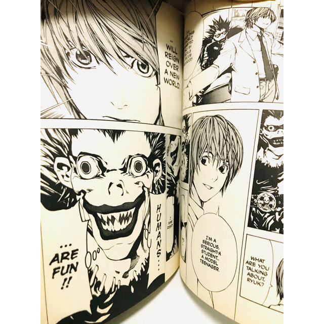 デスノート DEATH NOTE　英語　洋書　コミック　マンガ　漫画全巻　参考書