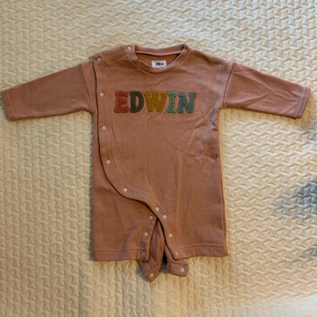 EDWIN(エドウィン)のEDWIN カバーオール　70〜80 キッズ/ベビー/マタニティのベビー服(~85cm)(カバーオール)の商品写真