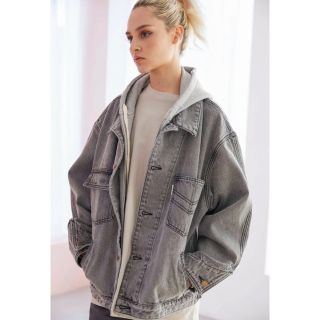 アリシアスタン(ALEXIA STAM)のアリシアスタン デニムジャケット Denim Jacket 新品未使用(Gジャン/デニムジャケット)