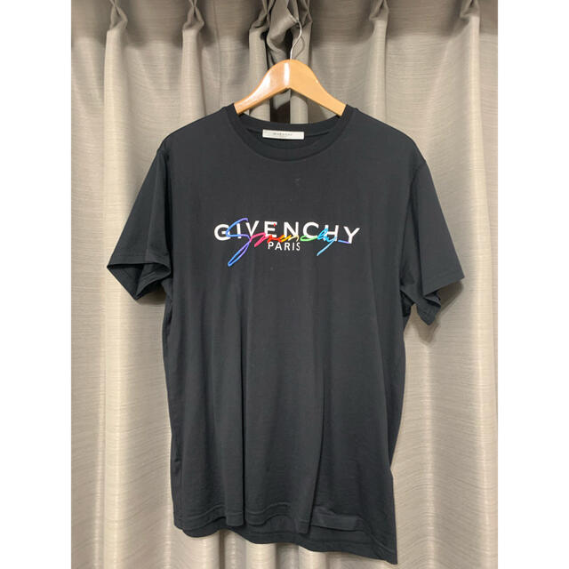 GIVENCHY(ジバンシィ)の‼️みそみそ様専用‼️GIVENCHY メンズ　ロゴtシャツ レインボー S メンズのトップス(Tシャツ/カットソー(半袖/袖なし))の商品写真