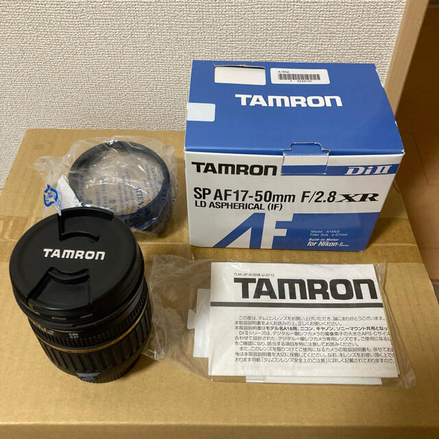 憧れ タムロンSP AF17-50㎜ F 2.8XR Canon用 説明書付き