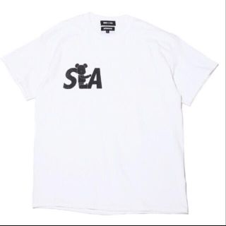 アトモス(atmos)のWIND AND SEA　atmos ベアブリック  　Tシャツ　tee  L(Tシャツ/カットソー(半袖/袖なし))