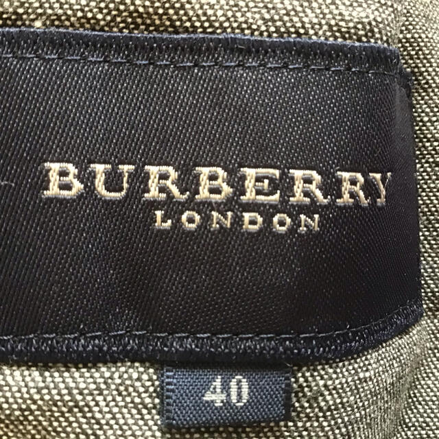 BURBERRY(バーバリー)のバーバリーロンドン　デニムジャケット　サイズ40 最終お値下げ レディースのジャケット/アウター(Gジャン/デニムジャケット)の商品写真