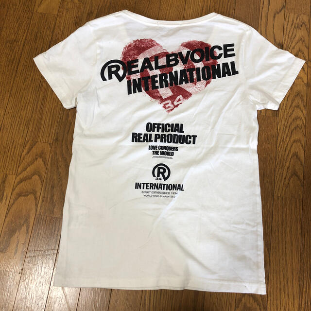 RealBvoice(リアルビーボイス)のReal Bvoice Tシャツ レディースのトップス(Tシャツ(半袖/袖なし))の商品写真