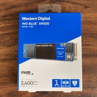 WESTERN DIGITAL SN550 NVMe SSD 1TB(PCパーツ)