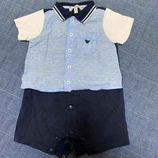 エンポリオアルマーニ　ベビーフォーマル　ロンパース　子供服　男の子