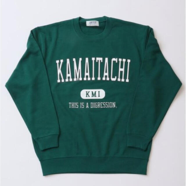 かまいたち×JOURNAL STANDARD KAMAITACHIロゴスウェット