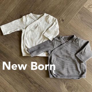 エイチアンドエム(H&M)の【値下げ】短肌着2枚セット(肌着/下着)