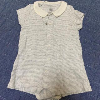 プチバトー(PETIT BATEAU)のPETIT BATEAU 夏　67cm(ロンパース)