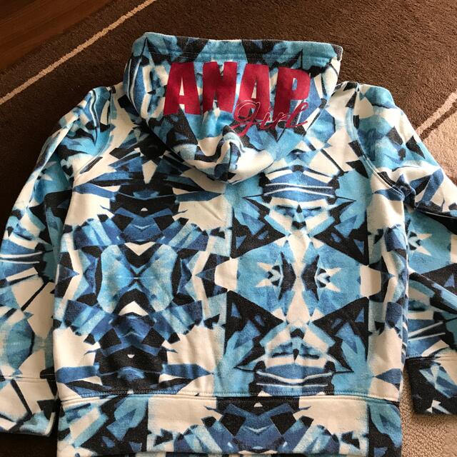 ANAP(アナップ)のANAP GIRL パーカー キッズ/ベビー/マタニティのキッズ服女の子用(90cm~)(ジャケット/上着)の商品写真