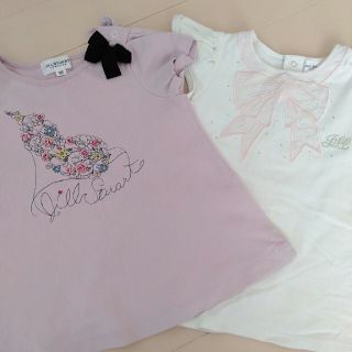 ジルスチュアート(JILLSTUART)のかおりん様専用　ジルスチュアート　90cm半袖Tシャツ+スパッツ(Tシャツ/カットソー)