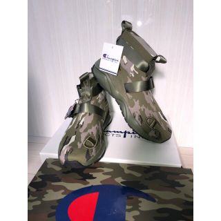 チャンピオン(Champion)の【新品未使用】CHAMPION RALLYCAMO OL/CAMOデッドストック(スニーカー)