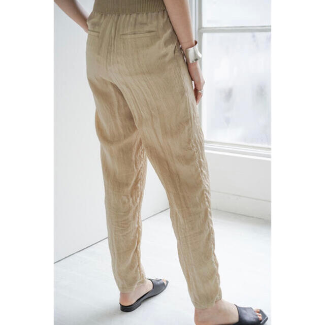 GLOSS WASHER TAPERED PANTS
