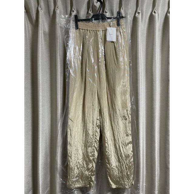 GLOSS WASHER TAPERED PANTS