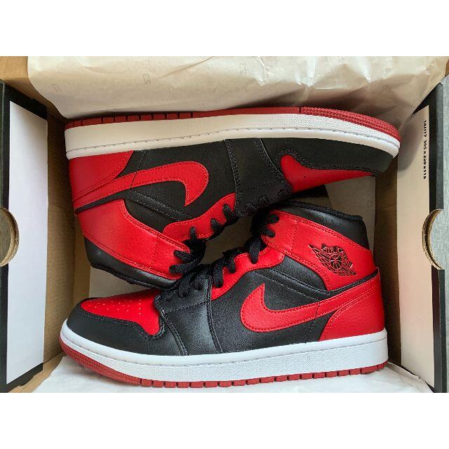 【新品】NIKE AIR JORDAN 1 MID BRED