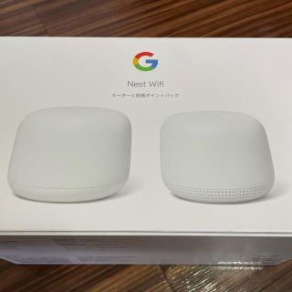 Google - Google Nest Wifi ルーターと拡張ポイントパックの通販 by