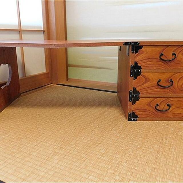 昭和レトロ和風折りたたみ机・テーブル 2