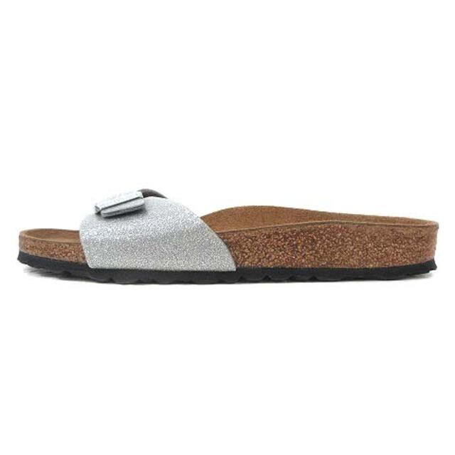 BIRKENSTOCK(ビルケンシュトック)のビルケンシュトック マドリッド サンダル シューズ ラメ 38 シルバー  レディースの靴/シューズ(サンダル)の商品写真