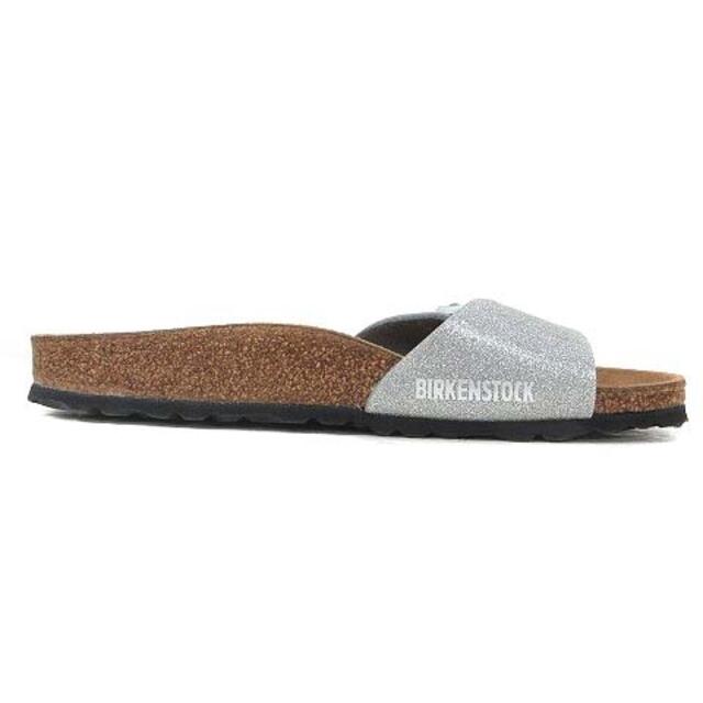 BIRKENSTOCK(ビルケンシュトック)のビルケンシュトック マドリッド サンダル シューズ ラメ 38 シルバー  レディースの靴/シューズ(サンダル)の商品写真