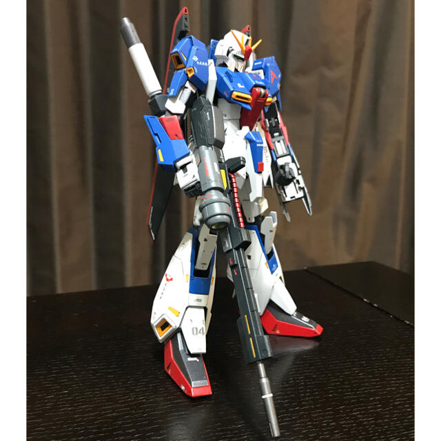 ◎ MG 1/100 アムロ専用 Zガンダム カスタム塗装済み完成品◎ガンプラ