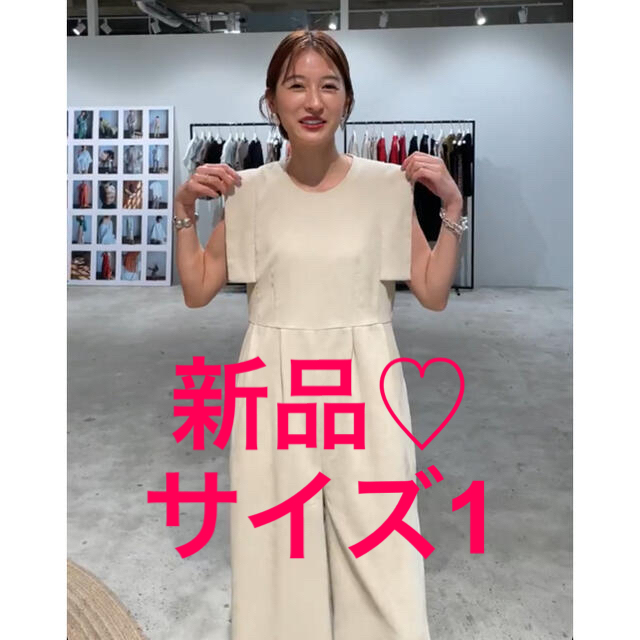 CLANE✖️田中みな実】スクエアスリーブオールインワンの通販 by CLANE✖️田中みな実】スクエアスリーブオールインワンの通販 by