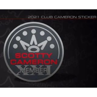 スコッティキャメロン(Scotty Cameron)のスコッティキャメロン クラブキャメロンメンバー限定ステッカー(その他)