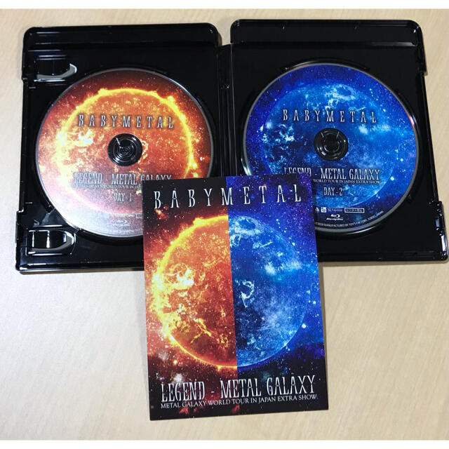 BABYMETAL(ベビーメタル)のLEGEND　-　METAL　GALAXY（METAL　GALAXY　WORLD エンタメ/ホビーのDVD/ブルーレイ(ミュージック)の商品写真