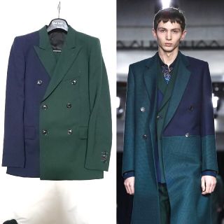 ジョンローレンスサリバン(JOHN LAWRENCE SULLIVAN)のポールスミス 18AW パリコレ コントラストカラー ダブルブレスト スーツ(セットアップ)