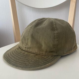 ダブルアールエル(RRL)のＲＲＬ　ヘインボーンツイル　Ａ－３キャップ(キャップ)