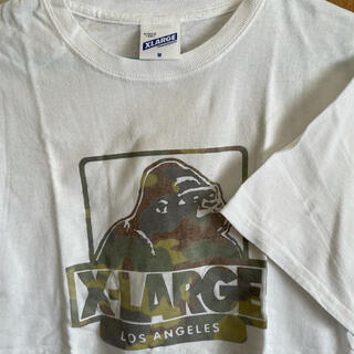 エクストララージ(XLARGE)のXLARGE エクストララージ Tシャツ 白 迷彩柄(Tシャツ/カットソー(半袖/袖なし))