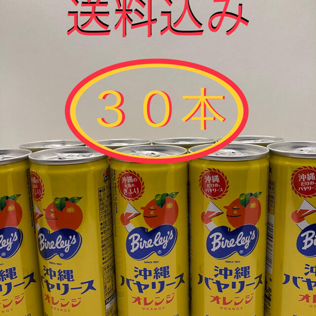 沖縄販売　沖縄バヤリース　【245g×30】 食品/飲料/酒の飲料(ソフトドリンク)の商品写真