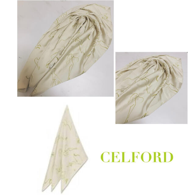 【新品】CELFORD✴︎コラボスカーフ