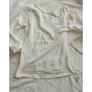 ムジルシリョウヒン(MUJI (無印良品))の無印　七分丈トップス(Tシャツ/カットソー)