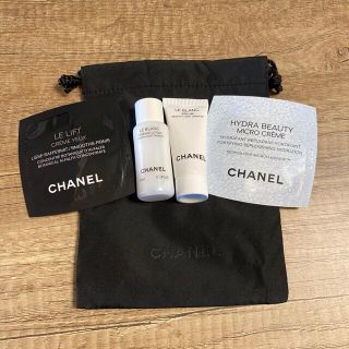 シャネル(CHANEL)のシャネル　非売品　ノベルティポーチ　CHANEL 試供品　サンプル　ルブラン(サンプル/トライアルキット)